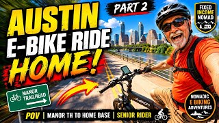 Austin E Bike Ride Home From Manor Trail Part 2 POV