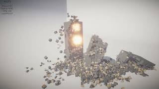 Demolition Master. Reaslistic destructions. Dark clouds