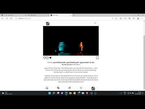 Instagram Clone using