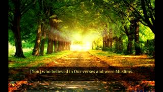 Surah Zukhruf   Mu'ayyid al Mazen Eng trans