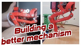 You won't believe what this DIY leg mechanism is capable of! Quadruped robot building.