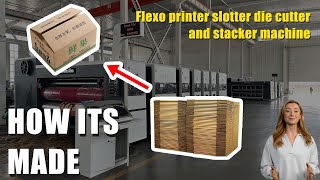 Flexo Printer Slotter Machine | Precision Customized Carton | Do It Yourself