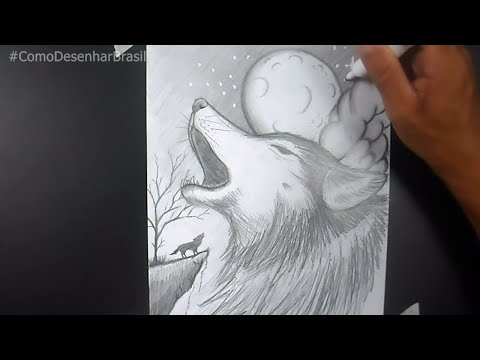 Video: Come Disegnare Un Lupo Che Ulula In Più Fasi