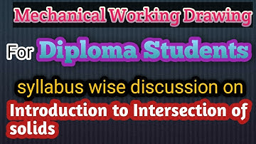 MWM Unit 2 Lecture 1 Introduction to Intersection of solids