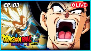 DRAGON BALL SUPER BEERUS EP. 3 — FICOU MELHOR QUE O ORIGINAL? |  AO VIVO