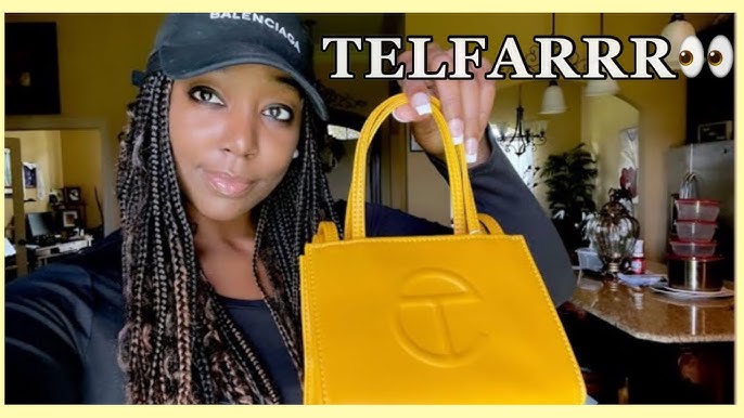 NEW  VIDEO LIVE 👜✨ unboxing and reviewing what fits in my  @telfarglobal small shopping bag! Head on over to watch!