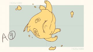 an animation test compilation (paper, 2D drawn, 3D, and more)