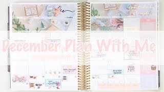 December Monthly Plan With Me / Feat Simply Water Color Co