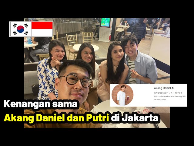 Simpan Kenangan di Jakarta sama Akang Daniel sama Putri #kangdaniel class=