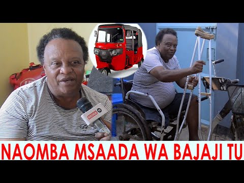 BAMBUCHA WA BONGO MOVIE AELEZA MATESO YAKE BAADA YA KUKATWA MGUU SABABU YA KISUKARI MKE AMKIMBIA 