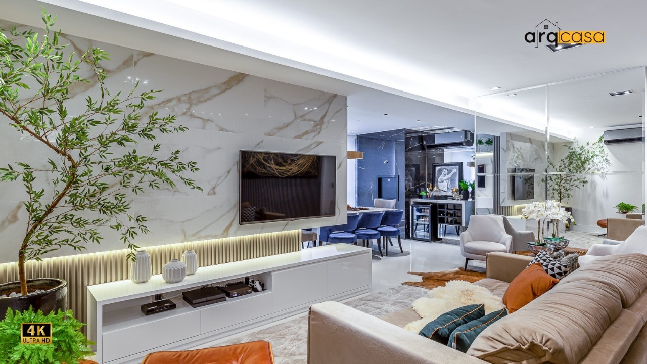 Descubra os 150 Melhores Designs de SALAS DE TV para 2025