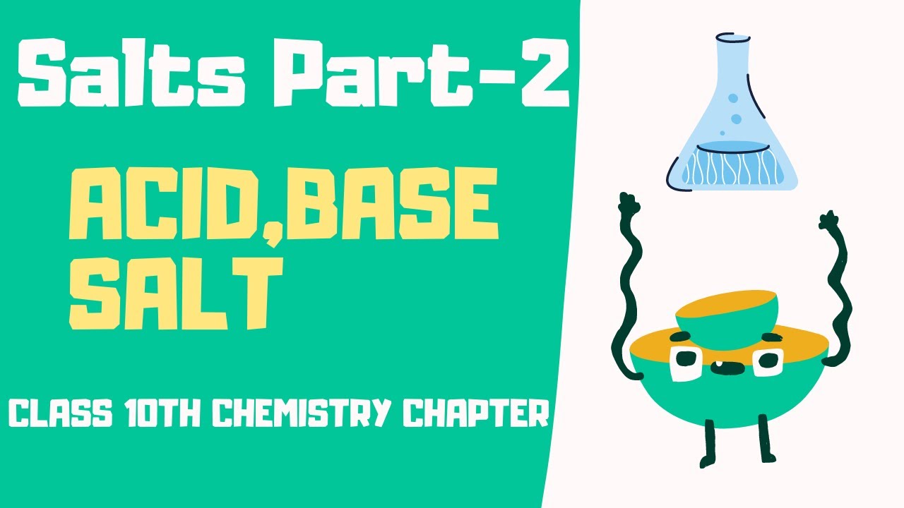 Nature of Salts Salts 2 Acids, Bases And Salt Class 10th