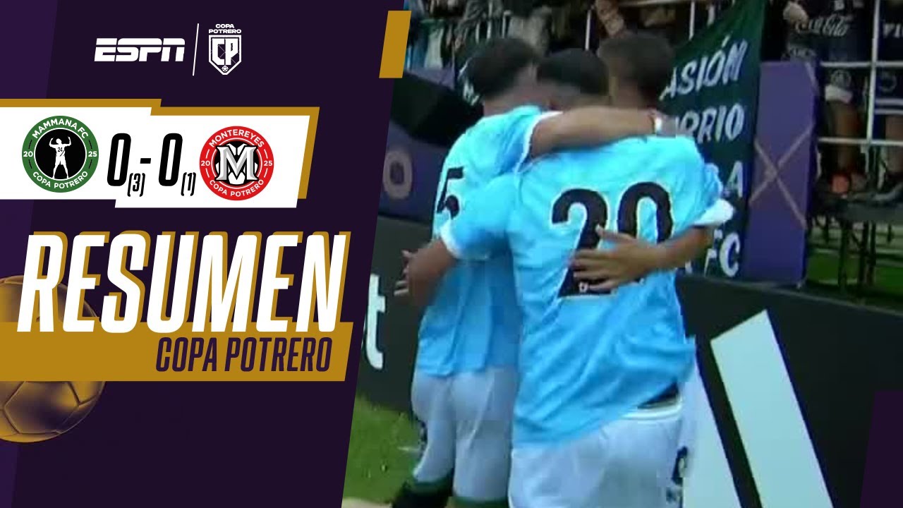 PENALES INFARTANTES Y CLASIFICACIÓN PARA MAMMANA A CUARTOS | RESUMEN | COPA POTRERO 2025