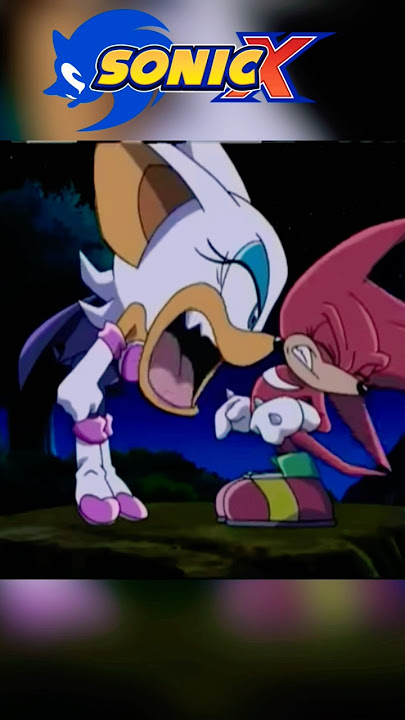 Knuckles and Rouge Having a Hilarious Argument 😂 #knucklestheechidna #knuckles #rouge #rougethebat