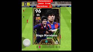 Best pass from Maradona #efootball #shorts