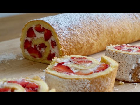 Video: Biskuitrolle Kuchen