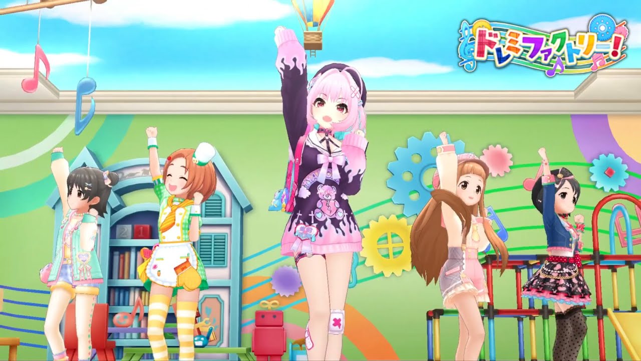 デレステ ドレミファクトリー Game Ver 夢見りあむ 佐々木千枝 龍崎薫 市原仁奈 赤城みりあ Ssr Youtube