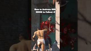 How to TOGGLE GOD MODE in Fallout 4! (PC ONLY)