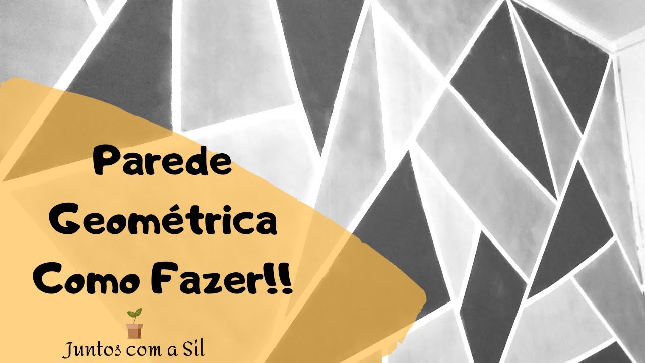 Parede Geométrica - Passo a Passo - YouTube