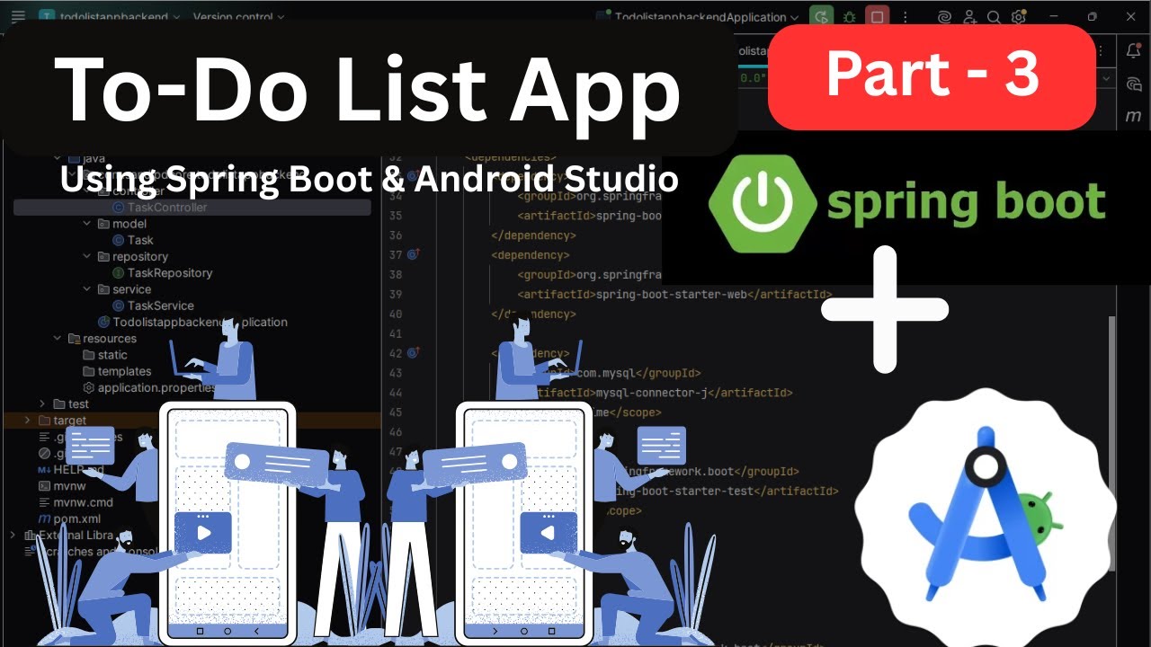 Start Frontend & Adding Dependencies in Android Studio | To-Do List App ...
