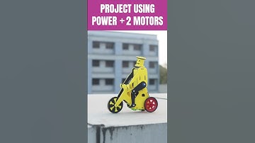 Cycle which works on Battery😱 #ev #diy