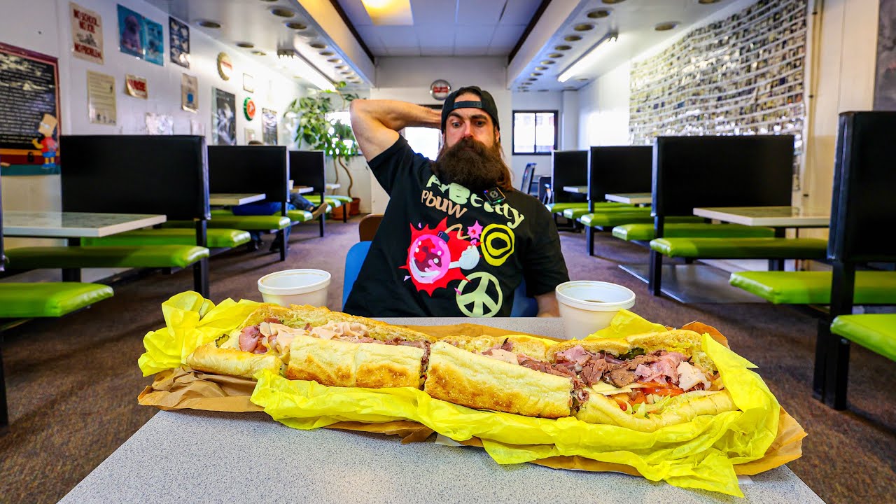 THIS SANDWICH CHALLENGE IN UTAH HAS BEEN ATTEMPTED OVER A THOUSAND TIMES SINCE 1980 | BeardMeatsFood