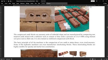 Lecture 4 Construction Technology | Part 2 [ Masonry Structures ]