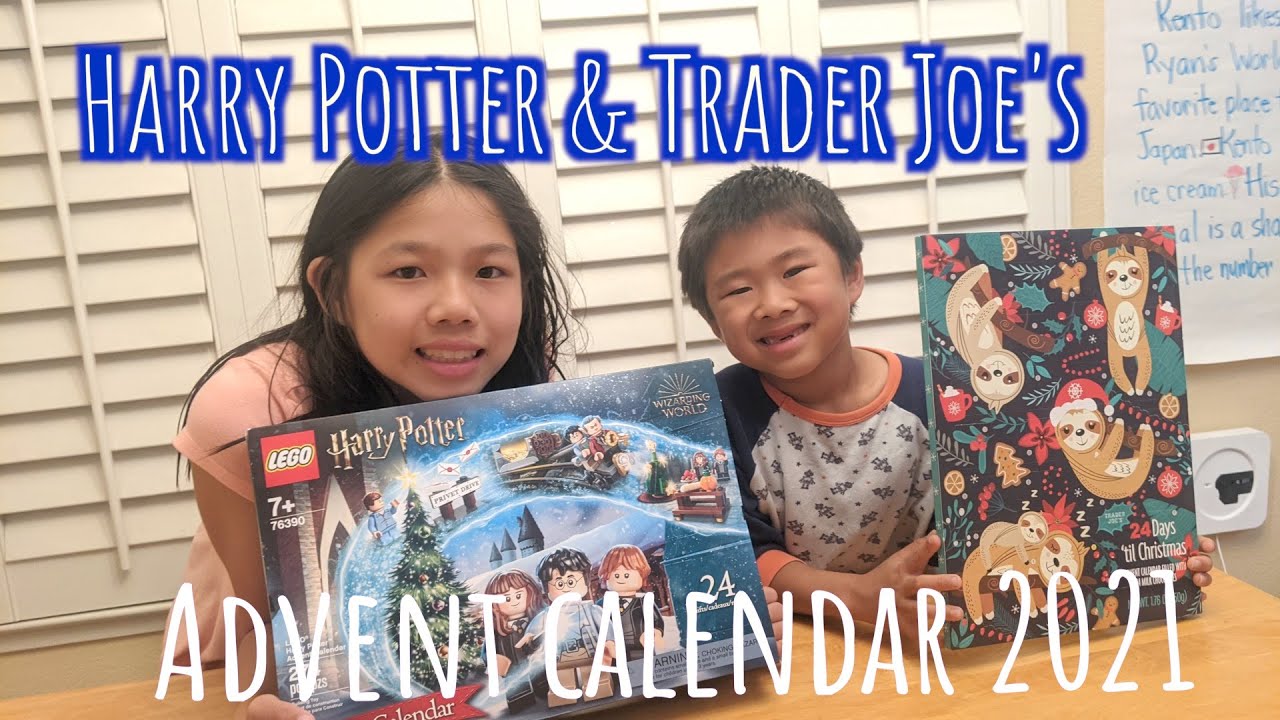 Harry Potter And Trader Joe S Advent Calendar 21 Day 1 ハリーポッターとトレジョーのアドベントカレンダー開けちゃうよ Youtube