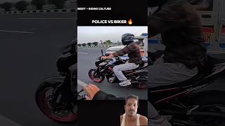 Police vs Biker 🔥 Z900 Bike #shorts #rider #bikerider #motovlog #viralvideo #superbike #zx10r #bike
