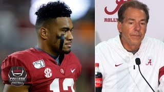 Nick Saban gives update on Tua Tagovailoa's injury vs. Tennessee | College Football on ESPN