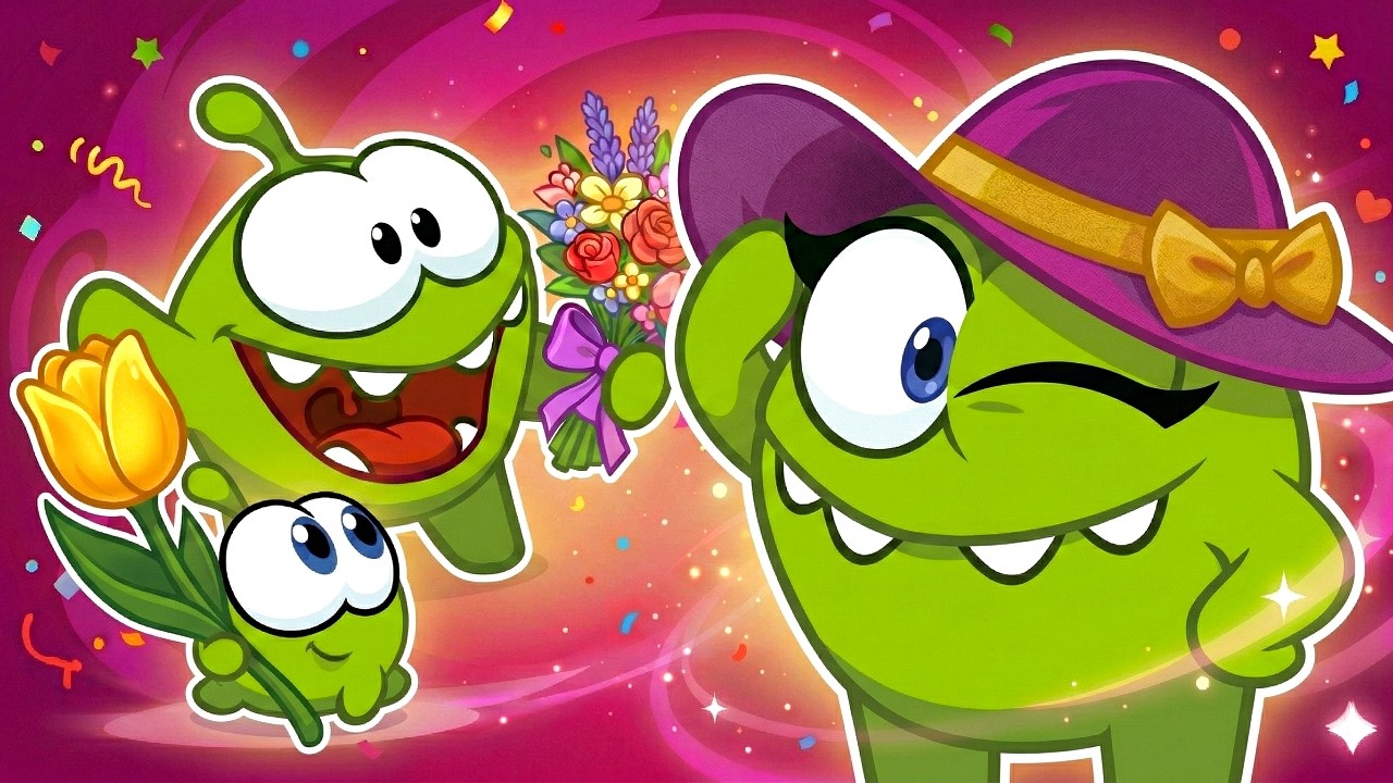 OM NOM LIVE 💚 NON-STOP FUNNY CARTOONS FOR KIDS