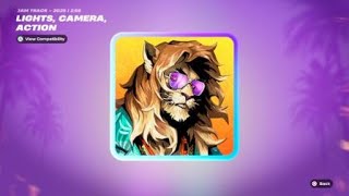 Fortnite Jam Track:  LIGHTS, CAMERA, ACTION
