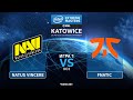 Natus Vincere vs fnatic [Map 1, Dust 2] (Best of 3) IEM Katowice 2020 | Groups Stage