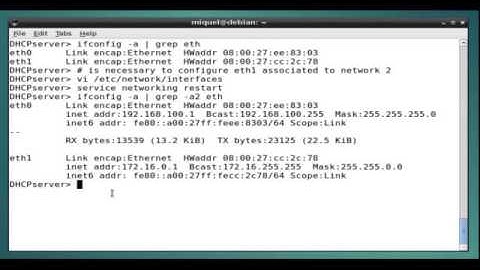 How to configure DHCP Service with Multiple Scopes in Debian