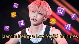 jaemin being a leo for almost 10 minutes