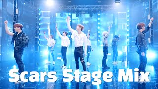 스트레이키즈 (Stray Kids) - Scars (Korean Ver.) 교차편집 (Stage Mix)