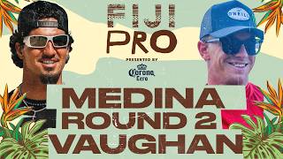 Gabriel Medina vs Joel Vaughan | Fiji Pro presented by Corona Cero 2026 - Round 2