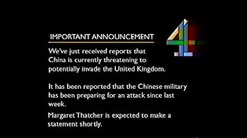 Channel 4 EAS Scenario - China Invades United Kingdom (1987)