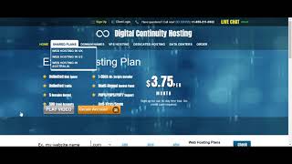 shared hosting packages @Digital Continuity Hosting