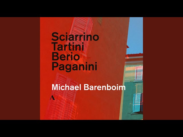 Paganini - Caprice pour violon n° 16 : Michael Barenboim, violon