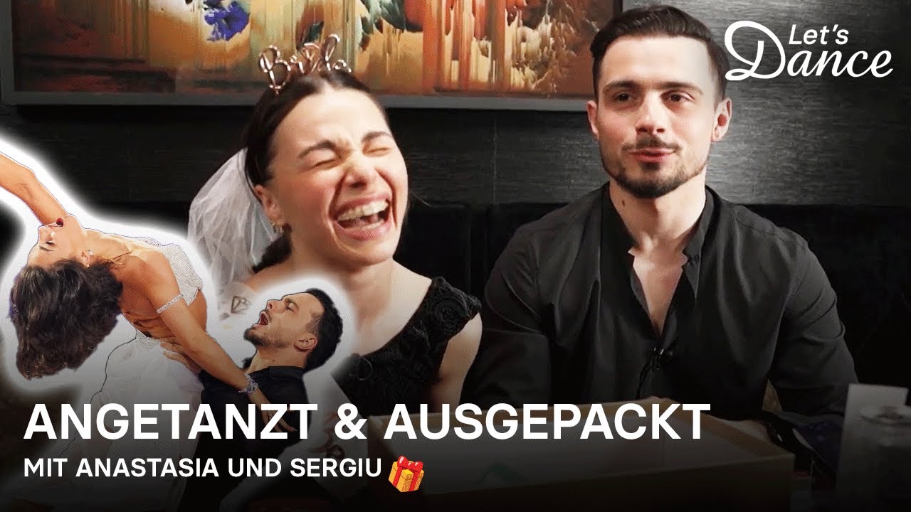 Angetanzt & Ausgepackt mit Anastasia & Sergiu 🎁♥️ | Let's Dance 2025 💃