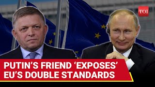 Fico Blasts EU ‘For Liking War,’ Vetoes Russia Sanctions | ‘Truce For Iran, What About Ukraine?’