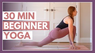 30 min Morning Yoga for Beginners - CALM & GENTLE MORNING YOGA