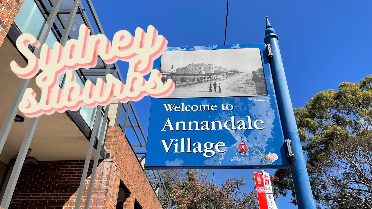 Sydney suburbs | Annandale | 4K video