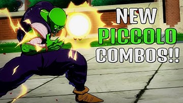 NEW Piccolo Combos in the 1.40 PATCH!! DBFZ 