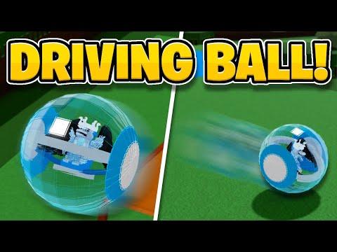 CONTROLLABLE BALL Build Trick!!! - Build A Boat For Treasure