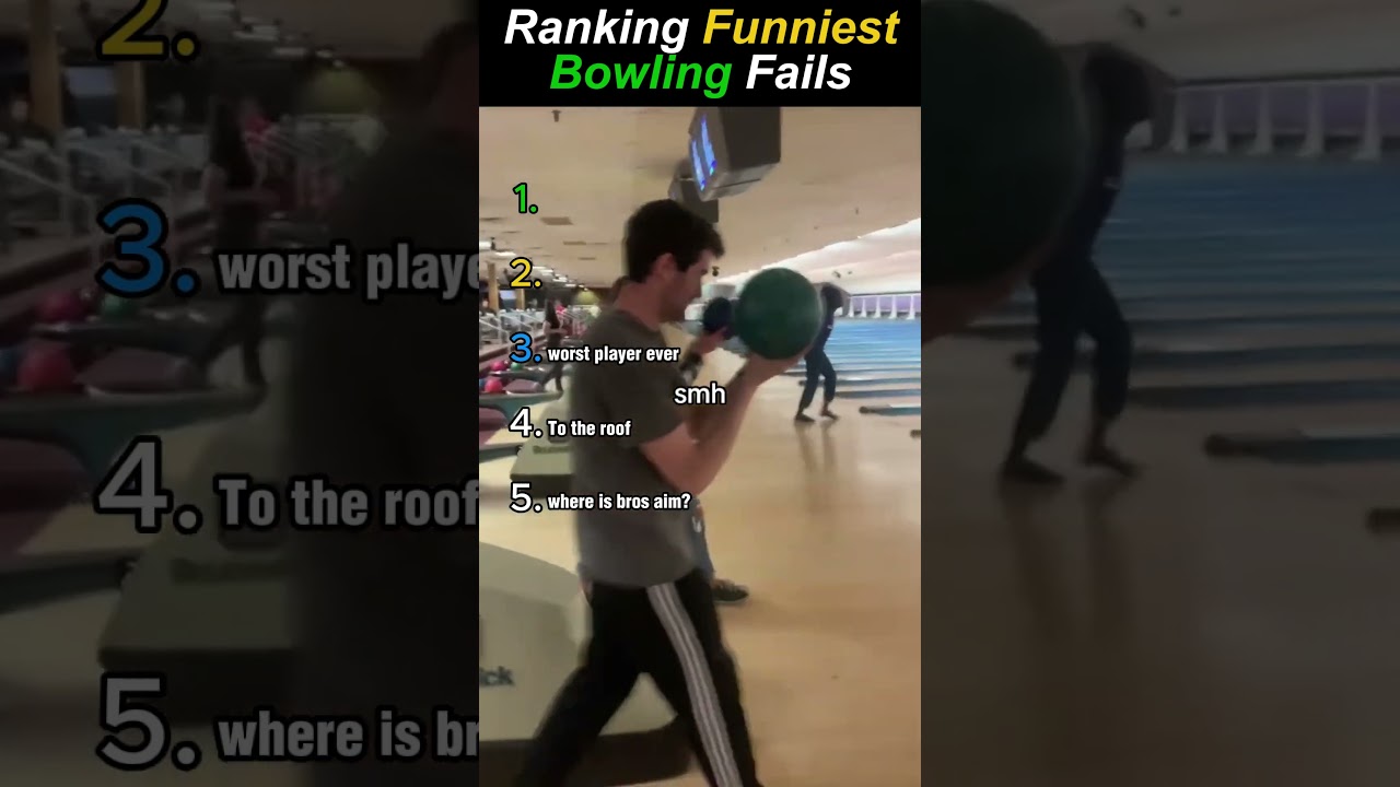 Ranking Funniest Bowling Fails 🤣