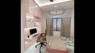 Modern Child Bedroom Design | 3D Interior Animation | Kids Room Concept