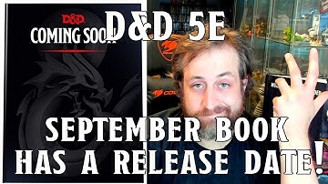 D&D 5e September Book has a Release Date! | Nerd Immersion