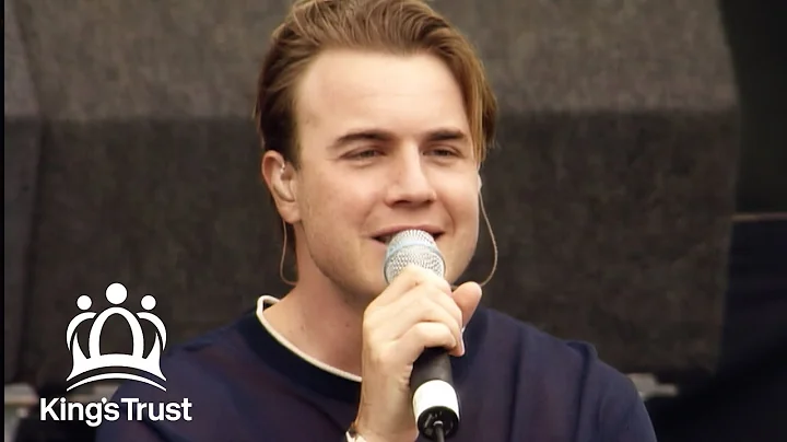 Gary Barlow - Open Road (The Prince's Trust Party In The Park 1998)